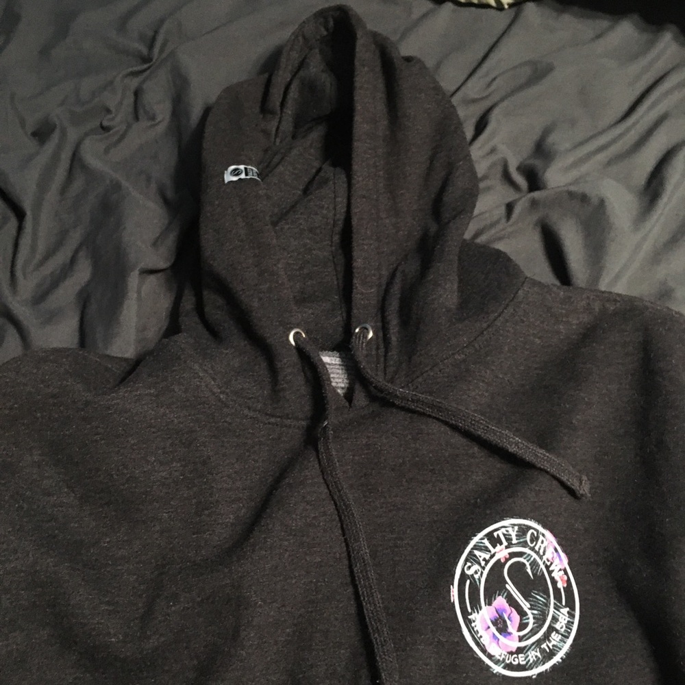 black salty crew hoodie men’s large